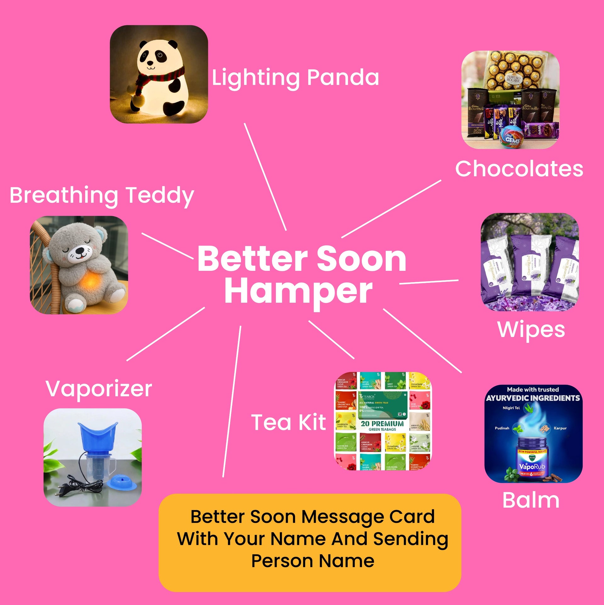 Better Soon Care Hamper – The Ultimate Recovery & Comfort Kit